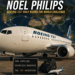 Noel Philips's Boeing 737-only round-the-world challenge